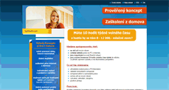 Desktop Screenshot of idealniprivydelek.cz